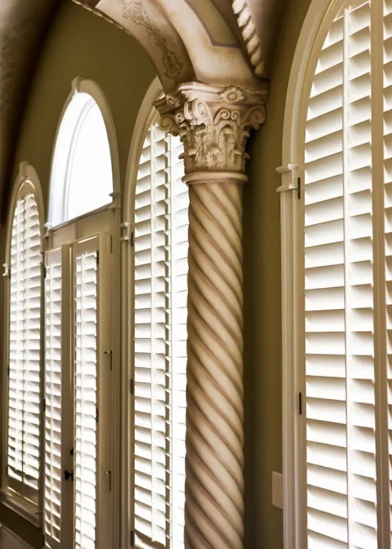 Arched – Column & Shutter Detail