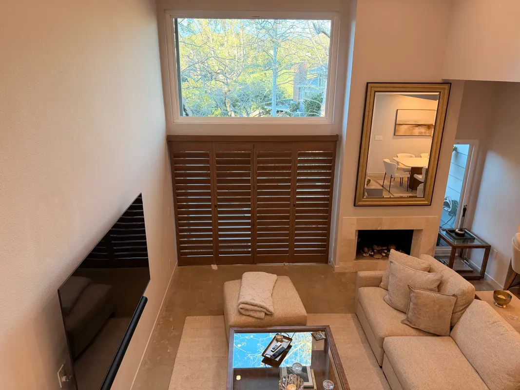 Calabasas – Grand Living Room Shutters - Calabasas