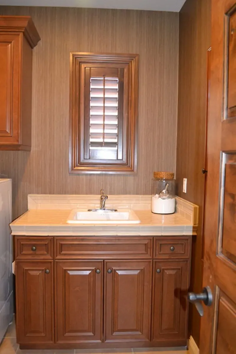 Custom shutters installation in Southern California - Reading Nook – Wood Shutters